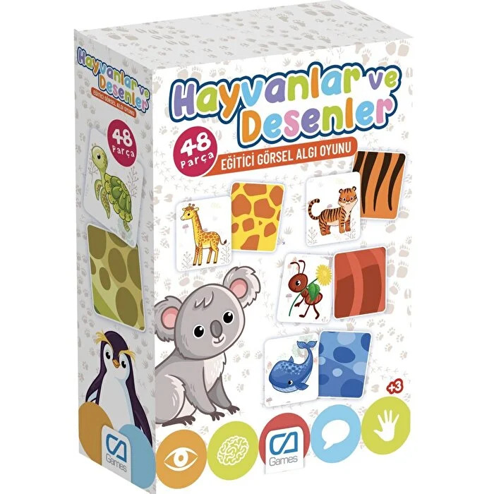 Games Hayvanlar ve Desenleri 48 Parça 5155 - 1