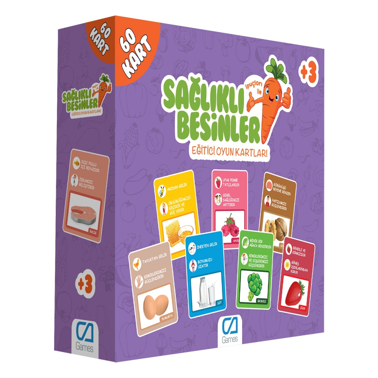 Games Sağlıklı Besinler 60 Kart 5106 - 1