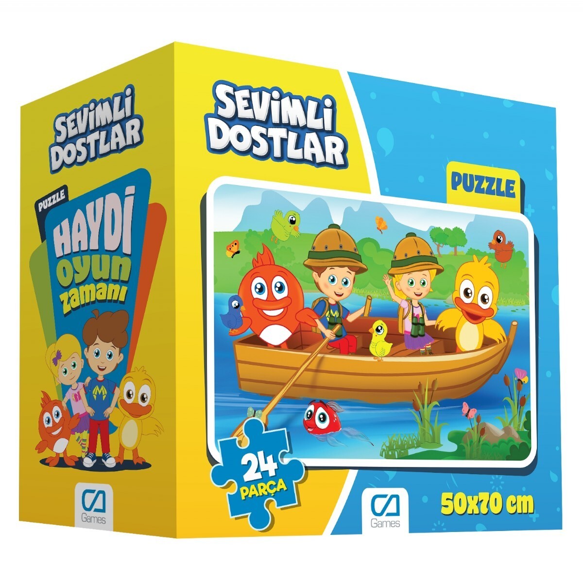 Games Sevimli Dostalar Puzzle 24 Parça - 1