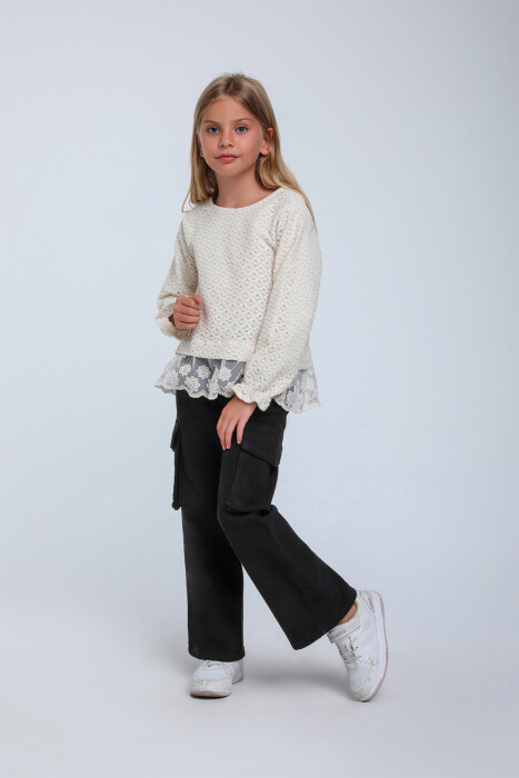girls blouse 10-14 years old 35835 - 3