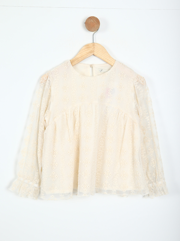 girl blouse 5-9 years old 35903 - ESCABEL