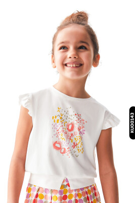 Girl's Blouse 4-8 Years 36565 - NK KİDS