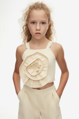 girl blouse 8-14 years old 38319 - NK KİDS