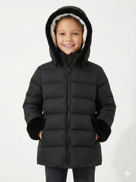 girls coat 7-10 years old 8051 - Garland Kids