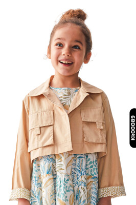 Girl's Jacket 4-8 Years 36542 - NK KİDS