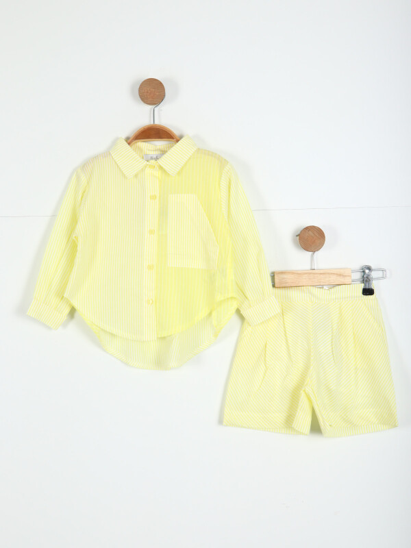 Girl child bottom top combination set 9 months - 4 years old set0294 - NK KİDS