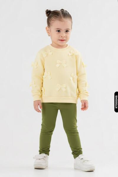 girls 2-piece combination set 1-4 years old set0424 - NK KİDS