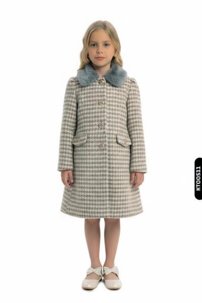 girls coat 8-12 years old 1057 - Damasqino