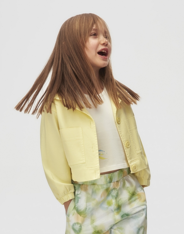 girls shirt 4-8 years old 38546 - NK KİDS