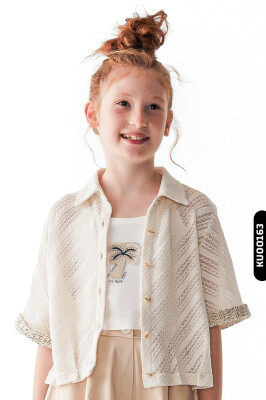 Girl's Shirt 8-14 Years 36395 - NK KİDS