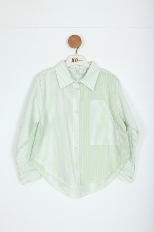 girls shirt 4-8 years old 38559 - NK KİDS