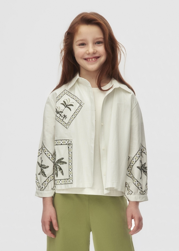 girls shirt 8-14 years old 38424 - NK KİDS