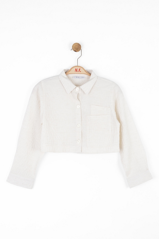 girls shirt 8-14 years 38384 - NK KİDS