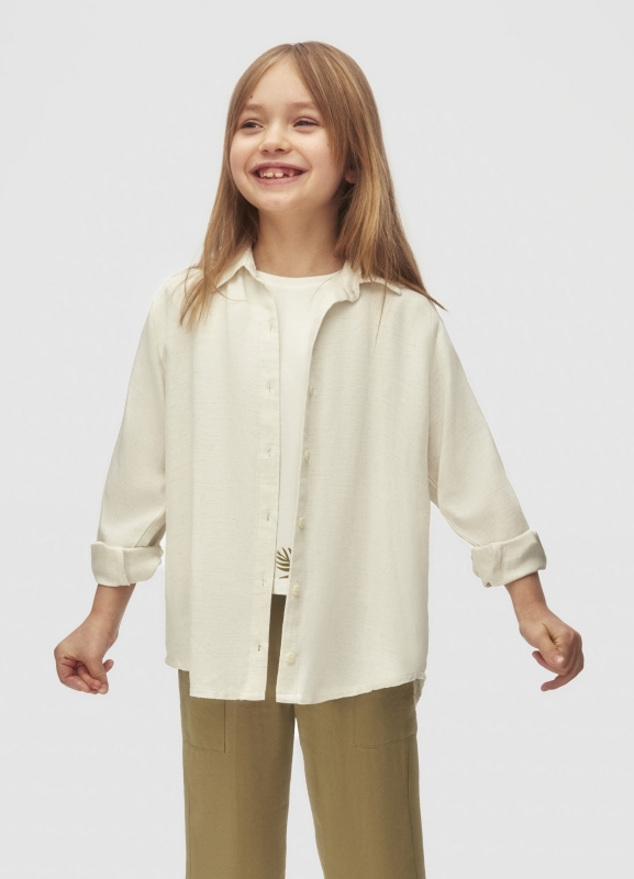 girls shirt 4-8 years old 38545 - NK KİDS