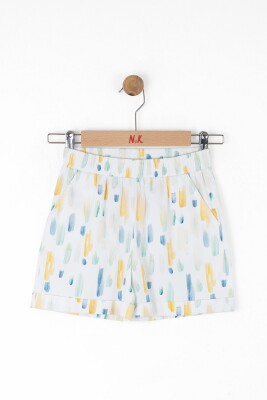 girls shorts 4-8 years old 58515 - NK KİDS