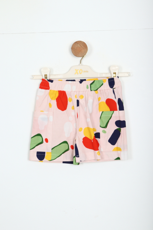 girls shorts 1-4 years 58622 - NK KİDS