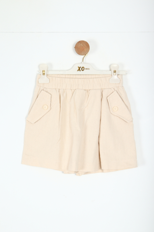 girl shorts skirt 4-8 years old 58561 - NK KİDS