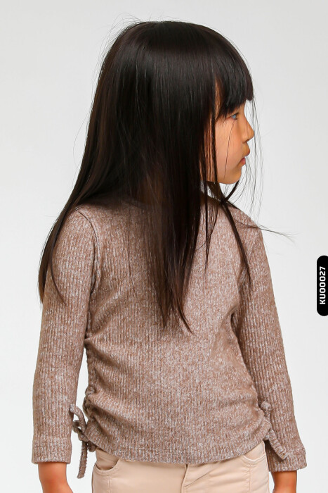 long sleeve crew neck girls sweater 1-5 years old 35619 - 1
