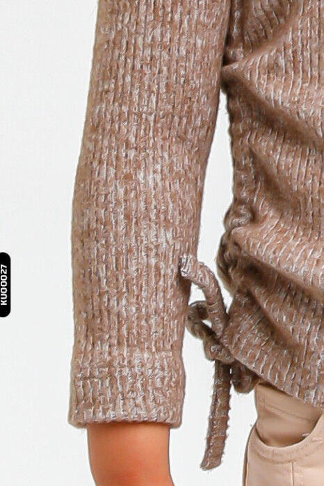 long sleeve crew neck girls sweater 1-5 years old 35619 - 3