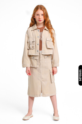 Girl's Sweater 5-14 Years 35800 - 2