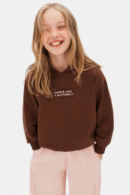 girls sweatshirt 8-14 years 39321 - NK KİDS