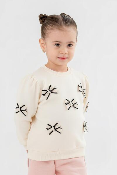 girls sweatshirt 1-4 years 39629 - NK KİDS