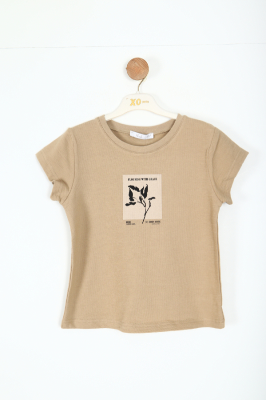 girls t-shirt 8-14 years old 38406 - NK KİDS
