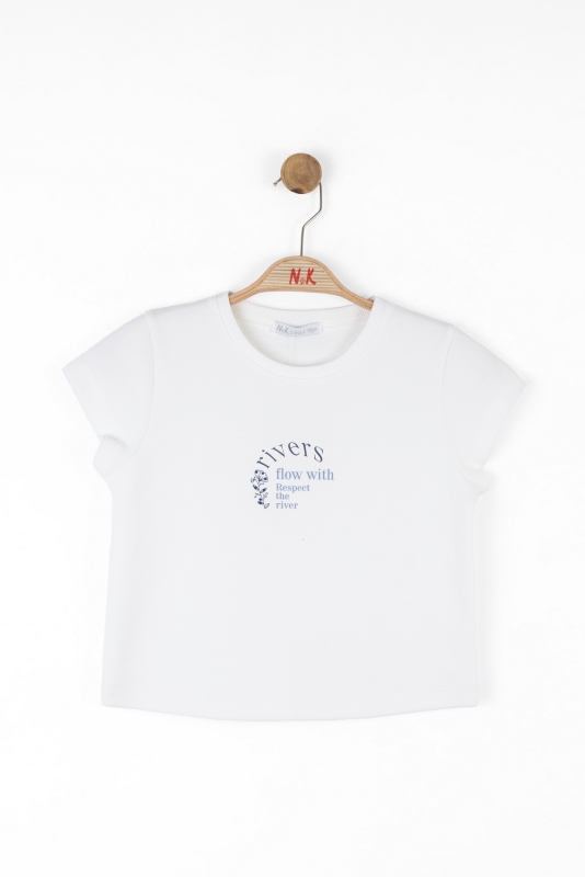 girls t-shirt 10-16 years old 38804 - NK KİDS