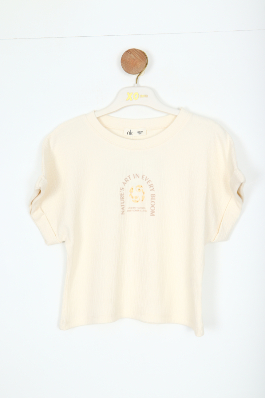 girls t-shirt 10-16 years old 38811 - NK KİDS