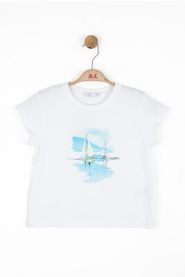 girls t-shirt 8-14 years 36369 - NK KİDS