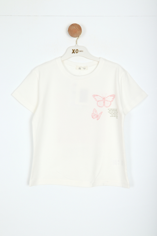 girls t-shirt 8-14 years 38451 - NK KİDS