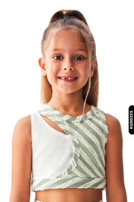 Girl Child Athlete Blouse 4-8 Years 36515 - NK KİDS