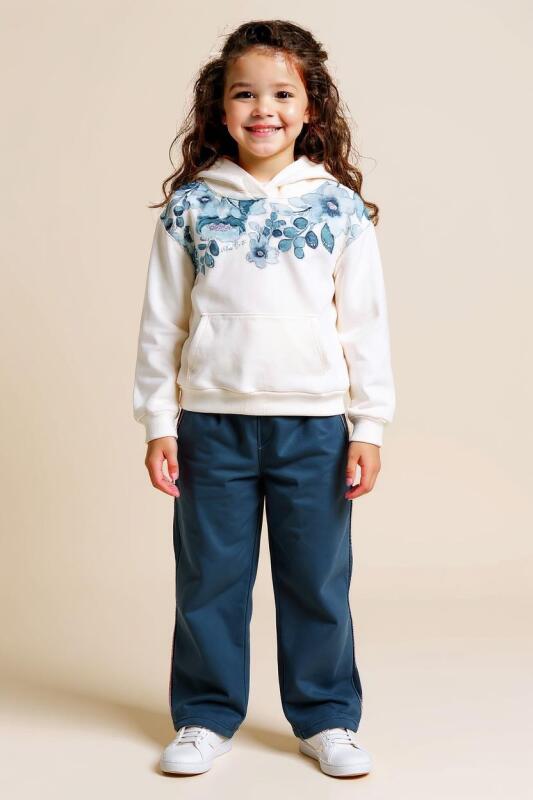 girls tracksuit 4-8 years old 7221 - GRATA