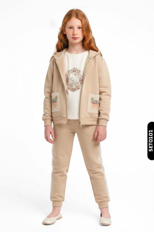 girls tracksuit 1-5 years old 7034 - GRATA