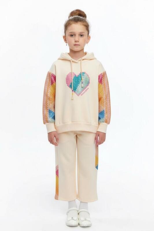 girls tracksuit 4-8 years old 7230 - GRATA