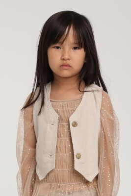 girls vest 1-4 years 2536 - ESCABEL