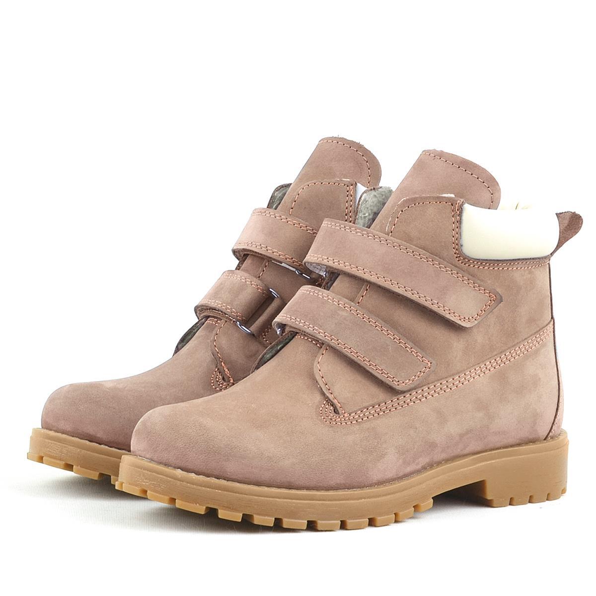 Rakerplus Neson Hakiki Deri Pudra Ten Cırtlı Kız Çocuk Bot - 4