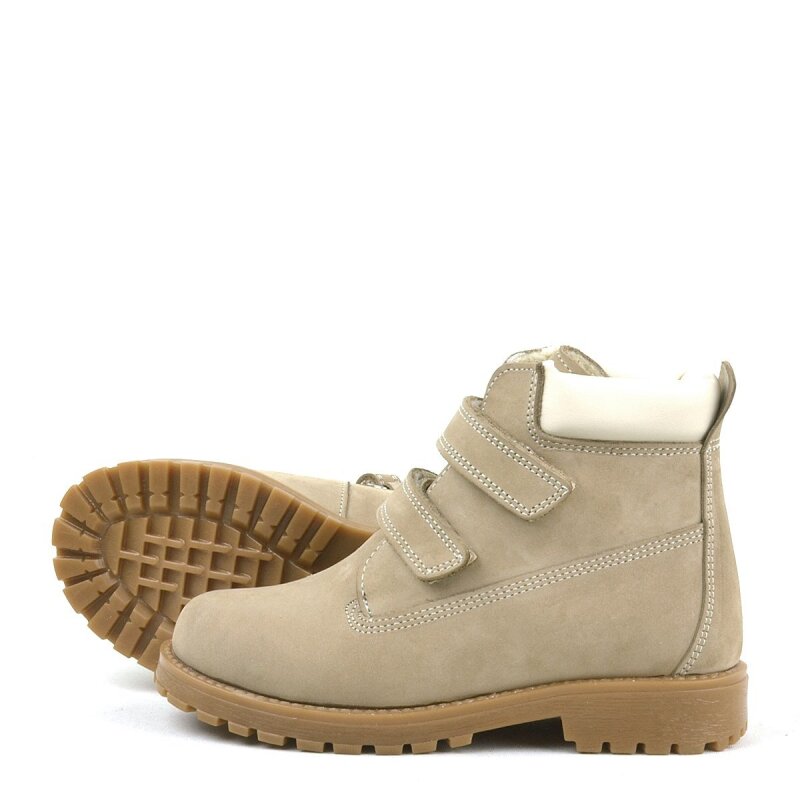 Rakerplus Neson Hakiki Deri Vizon Cırtlı Çocuk Bot - 6