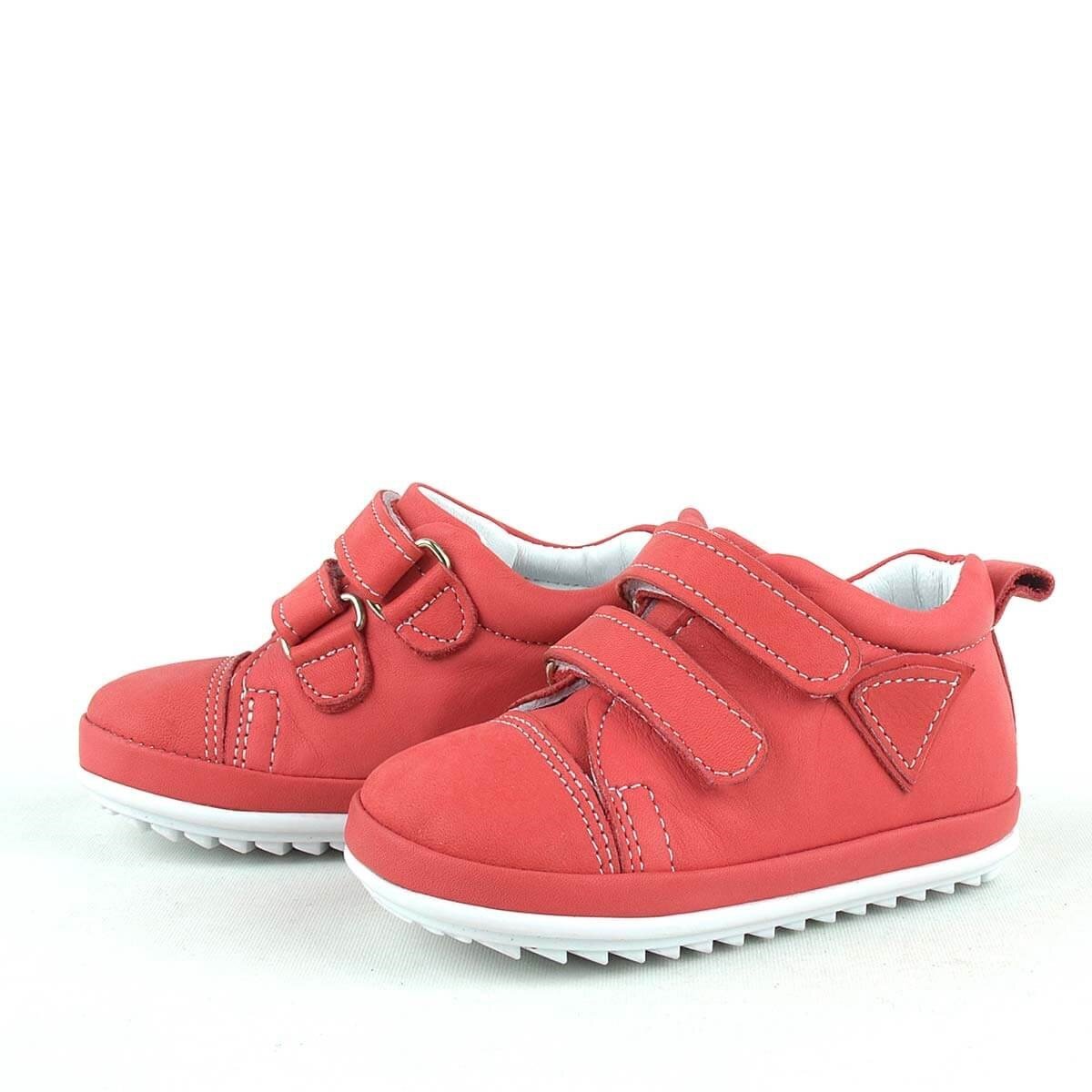 Rakerplus Scrat Genuine Leather Red First Steps Shoe - 5