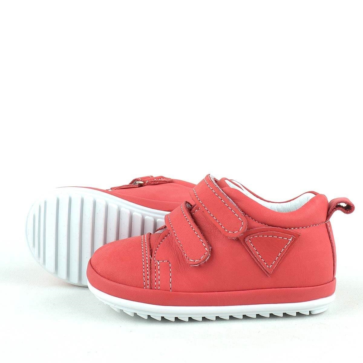 Rakerplus Scrat Genuine Leather Red First Steps Shoe - 6