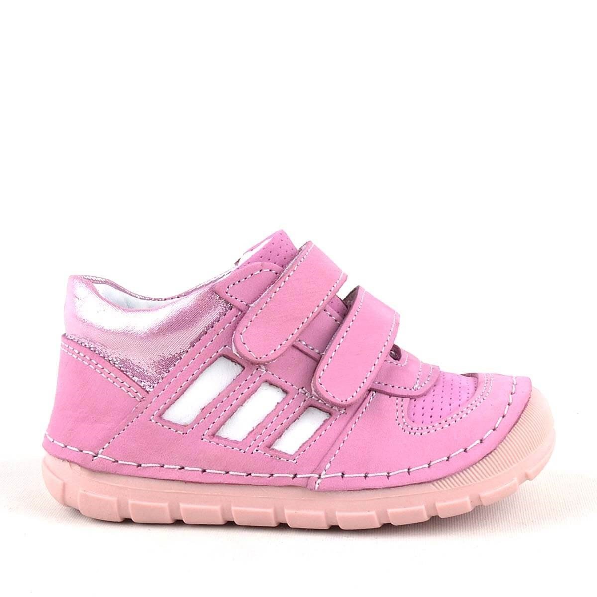 Rakerplus Grizzy Genuine Leather Pink First Steps Baby Girl Shoes - 2
