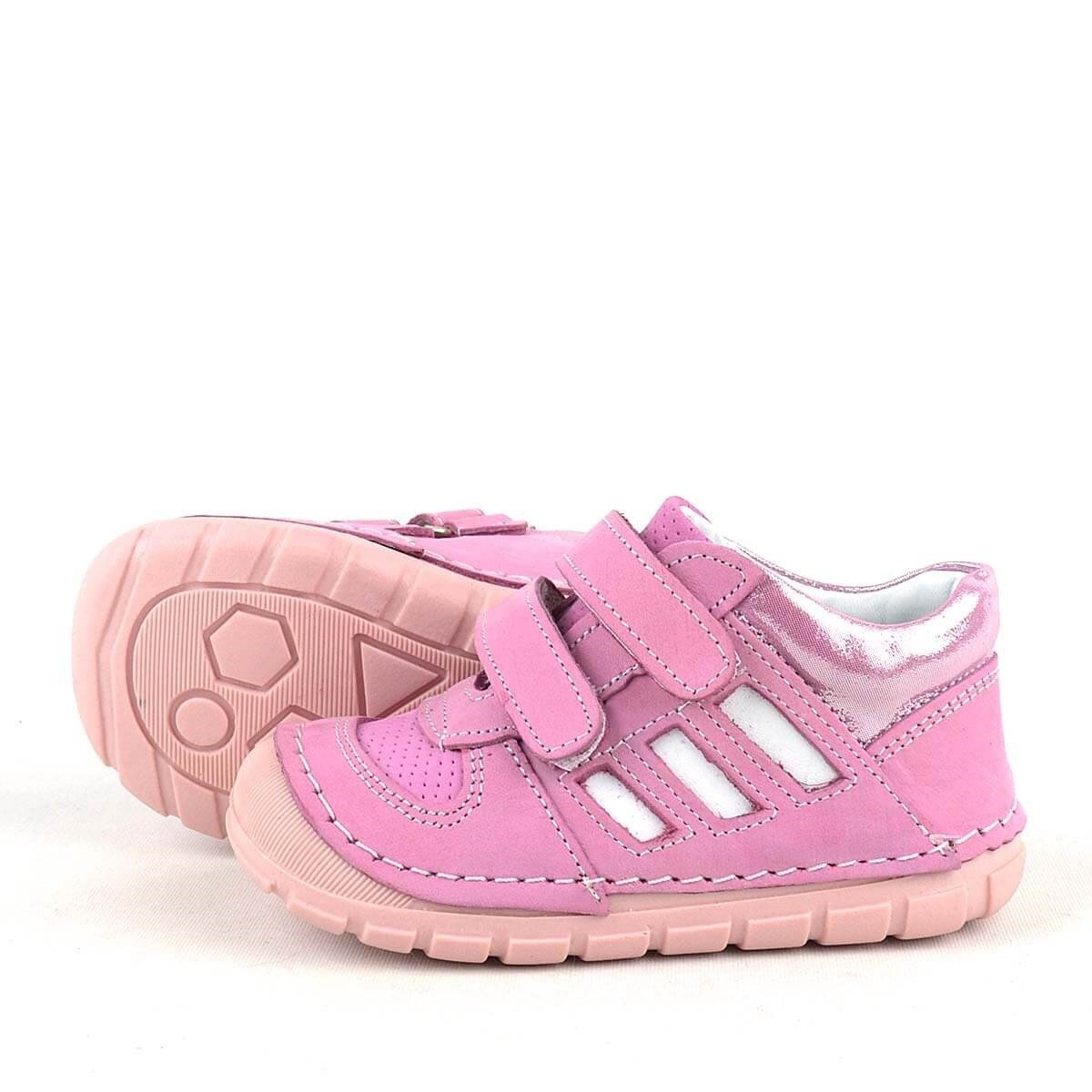 Rakerplus Grizzy Genuine Leather Pink First Steps Baby Girl Shoes - 5