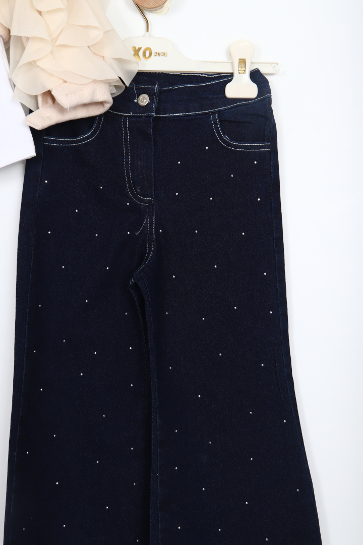 girls top and bottom set 4-7 years old 51034 - 4