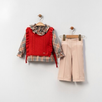 girls top and bottom set 2-6 years old 3172 - Top Teens