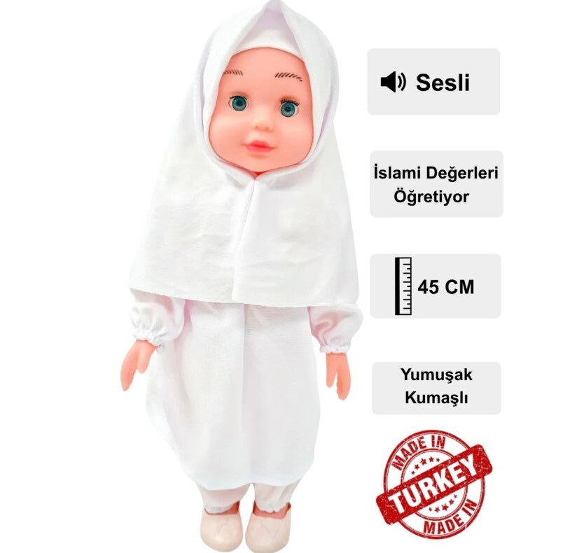 Global Sesli Tesettürlü Bebek - 4