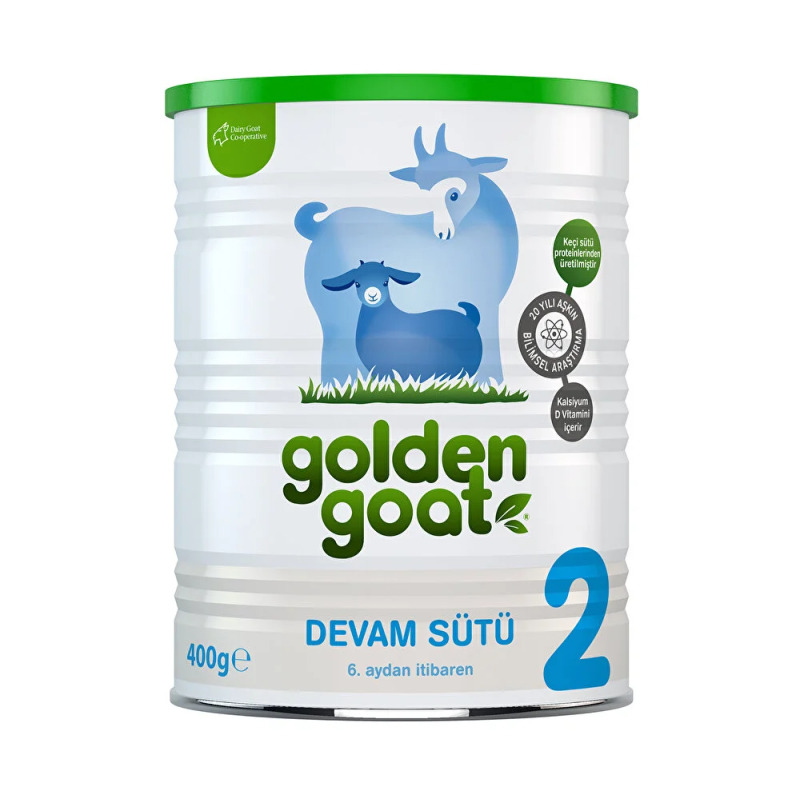 Golden Goat 2 Keçi Sütlü Devam Sütü 6-12 Ay 400 Gr - 1