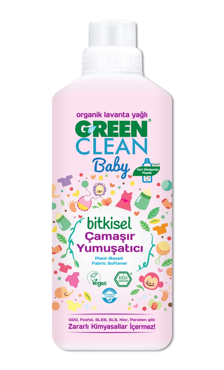 Green Clean Baby Bitkisel Çamaşır Yumuşatıcı 1000 ml - 1