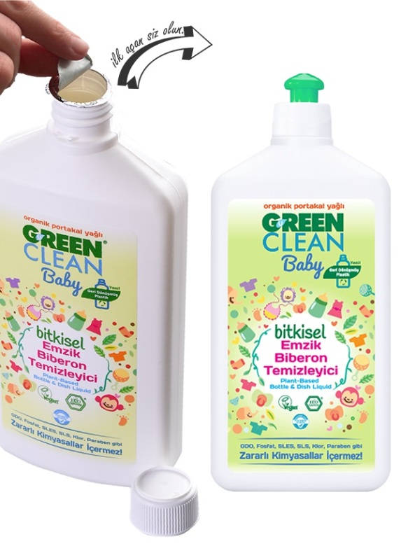 Green Clean Baby Bitkisel Emzik Biberon Temizleyici 500 ml - 1