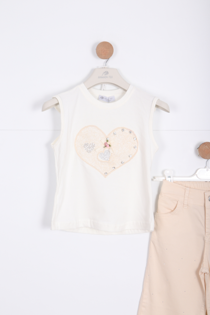 طقم بناتي 6-10 سنوات 30055 - 7