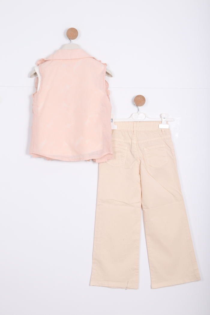 طقم بناتي 6-10 سنوات 30055 - 3